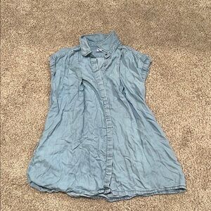 Women's Denim Blue Mini Dress